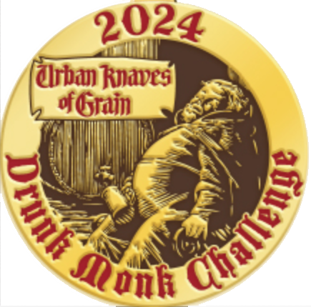 The 2024 Drunk Monk Challenge Competition Medals