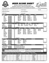 BJCP beer scoresheet