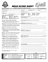 BJCP mead scoresheet